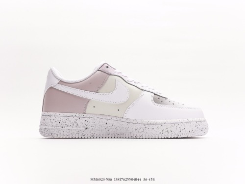 Nike Air Force 1 ’07 gray powder splashing ink gradient Low -end leisure sneakers Style:MM6023-536