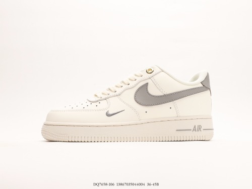 Nike Air Force 1 Low '07 40th Anniversary Low Sports Shoes and Gray Style:DQ7658-106