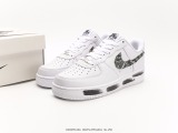 Nike Air Force 1 '07 Low official ID customized cashew fruit Low -top casual board shoes 3D printing Style:DE0099-006