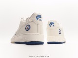 Nike Air Force 1 Low '07  Mi Blue and White  Philadelphia 76 -person city limited Low -top casual board shoes Style:AI5696-103