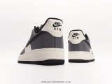 Nike Air Force 1 '07 Low Mi White Carbon Gray Black Casual Sneakers Style:DD3063-608