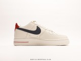 Nike Air Force 1 Low '07 40th Anniversary Memorial Low Casual Cousin Shoes Rice Blue Red Style:BS9055-740