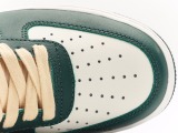 Nike Air Force 1 '07 LV8 LowNOBLE Green series Low -end leisure sneakers  leather noble green white bright green  Style:FD0341-133