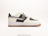 Nike Air Force 1 '07 Low Double Hook Panda Low -top casual board shoes  black and white silver  Style:DX6065-101