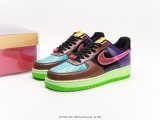 UNDEFEATED X NIKE Air FORCE 1’07 Low SPMulticolor Classic Low -Bannia Sneaker Sneakers  Co -branded Brown Powder Eggs  Style:DV5255-200