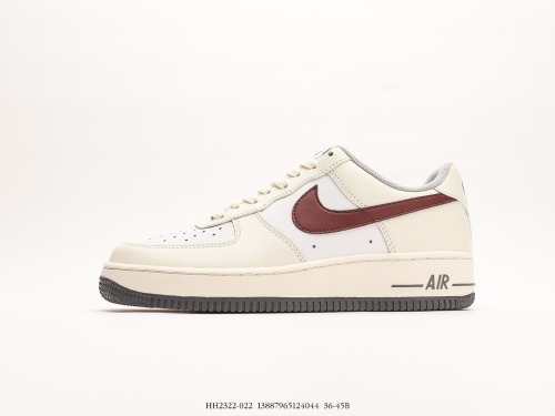 Nike Air Force 1 '07 LV8FIRST Use Black  Classic Low Gangs Leisure Sneakers  FLower Terminal Messenger Mi White Red   Style:HH2322-022