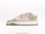 Akira × Nike Air FORCE 1 Low ’07 Mint Powder suede is full of star color scheme Low -top casual board shoes Style:DD9969-065