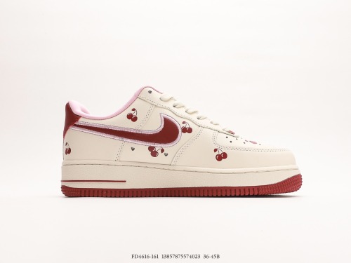 Nike Air Force 1 Low 07 Valentine's Day Air Force Rabbit Name Limited Valentine's Day Cherry Explosion output Style:FD4616-161