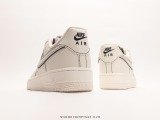 Nike Air Force 1 '07 Lowmilk Whiteblack Classic Low -Bannia Sneak Sneakers  Leather Rice White Black Car Line  Style:315122-808