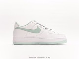 Nike Air Force 1 '0740th Anniversarywhite Mint Classic Low Low -Bannia Casual Sneaker  40th Anniversary White Light Mint Green Hook  Style:MN5263-128