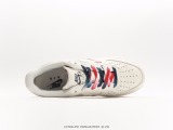 Nike Air Force 1’07 Low QSSAILREDNAVYCLIPPERS Classic Low Gangs Leisure Sneakers  Clippers Mid -Night Blue Red Mini Double Hook  Style:GU5696-658