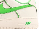 Nike Air Force 1 '07 Low Sports Shoes Mi White Green Lucky Night Demon Style:UH8958-022