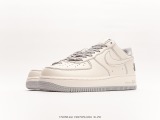 UNDEFEATED X Nike Air Force 1 Low Mi Bai Silver Low -top casual board shoes Style:UN1988-666