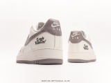 Nike Air Force 1 '07 White Gray LV Print Low -top casual shoes Style:BS9055-308