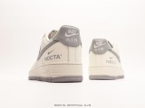 Nike Air Force 1 '07 Low Nocta joint Low -top sneakers  Mi Bai Silver Gray  Style:BS9055-706