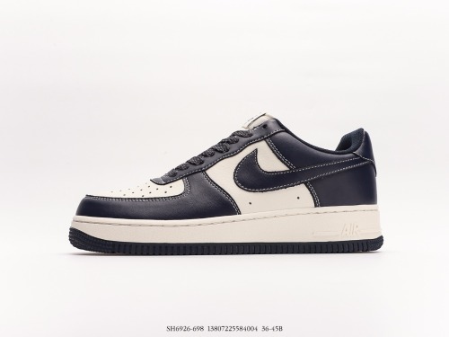 Nike Air Force 1 Low  Mida Deep Blue Mark Line Full of Sky Star Color  Low Bud Rapid Casual Sneakers Style:SH6928-698