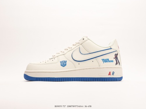 Transformers x Nike Air Force 1’07 LowtransFormers Classic versatile leisure sneakers  Mi White Rickname Style:BS9055-717