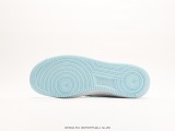 Nike Air Force Low 1'07 Blue Pacific Okdi color matching Low -top casual board shoe original custom shoe box Style:HP3656-533