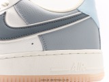 Nike Air Force 1 '07 Low Light Blue Gray Low Casual Sneeper Style:AA1366-401