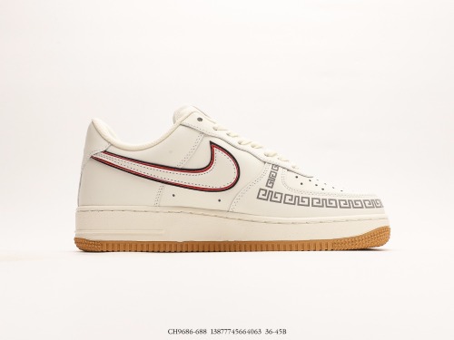 Nike Air Force 1 07 Low China Basketball World Cup commemorative Low -top casual board shoes 3M reflective fixed Style:CH9686-668