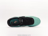 Tiffany & Co. X Nike Air Force 1 Low SP1837 Classic Low -Gangs Leisure Sneakers  Co -branded Black Tigany Blue  Style:DZ1382-002