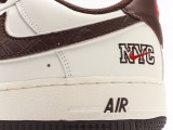 Nike Air Force 1 07 Low  Beige Mocha Hook Crocodile Skin  New York limited Low -top casual board shoes Style:CM9612-023