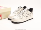 Stussy X Nike Air Force 1 Low Stucy joint Low -top sneakers custom exclusive shoe box Style:UN1635-702