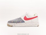 Nike Air Force 1 Craterrecycled Black Air Force Pit Series Low Light Lightwear Sole Variety Leisure Sports Sweet Shoes Style:CT1986-101