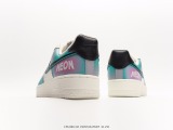 Nike Air Force 1 07 Lv8neon classic versatile casual sneakers  leather rice white black gray blue powder neon  Style:CW2288-313