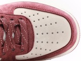 Akira x nike Air Force 1 '07 Low raspberry rabbit suede suede is full of star color scheme Low -top casual board shoes Style:DH3966-923
