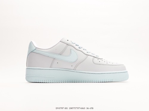 Nike Air Force 1 '07 Low casual board shoes  light blue  Style:DV0787-101
