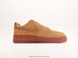 Nike Air Force 1’07 Low GSWHEAT GUM classic Low -end leisure sneakers  flip wheat yelLow caramel bottom  Style:BQ5485-700