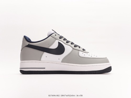 Nike Air Force 1 Low Gray Blue Full Dianga color matching Low -end leisure sneakers Style:KU5696-002