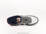 Nike Air Force 1 Low  Gray Blue Orange suede  Low -end leisure sneakers Style:CQ5059-103