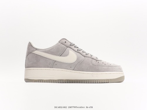 Nike Air Force 1 Low '07 WB gray -white suede Low -top shoes Style:DC4832-002