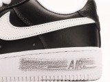 Peaceminusone X Nike Air Force 1 '07 LowPara-Noise 2.0 Air Force Low-top classic wild casual sneakers  2.0 leather white black little daisy  Style:AQ3692-001