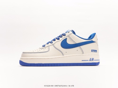 Supreme x nike Air Force 1 '07 Low joint model Mi Baolan Low -top casual board shoes Style:SU0220-010