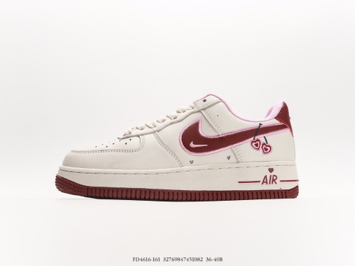Nike Air Force 1 Low Valentine's Day Listener Limited Low Low Low Gangs Sweet Shoes Style:FD4616-161