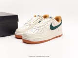 Nike Air Force 1 Low  White Hydrogen Green   White and Green Hooks  Low -end leisure sneakers Style:CJ6065-600