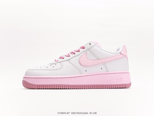Nike Air Force 1 '07 Low Valentine ’s Day Limited Low Low Gangs Sweet Shoes Style:CT3839-107