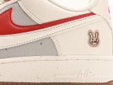 Nike Air Force 1 '07 Low Mi White Red Double Hook Low -top casual board shoes Style:CC2569-022
