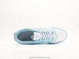 Nike Air Force Low 1'07 Blue Pacific Okdi color matching Low -top casual board shoe original custom shoe box Style:HP3656-533