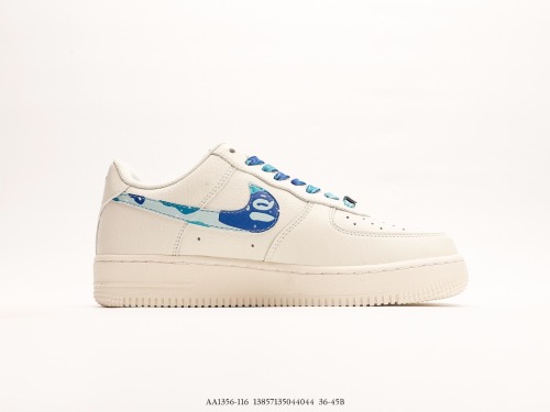 Nike Air Force 1 '07 Low Ape Man Head Low Low Casual Sneakers Style:AA1356-116