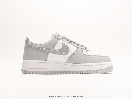 Nike Air Force 1 Low ’07 gray -white waist fruit color color color Low -top casual board shoes Style:XM6321-736