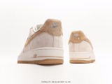 Otomo Katsuhiro X Nike Air Force 1’07 Lv8 Lowakira classic Low -end leisure sneakers  suede light gray oat brown  Style:DP3966-173