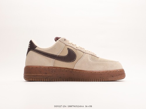 Nike Air Force 1’07 Low classic Low -end leisure sneakers  light brown coffee  Style:DD5227-234