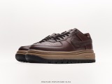 Nike Air Force 1 Low Luxeblackgum improves non -slip thick bottom Low -end leisure sneakers Style:DN2451-200