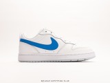 Nike Court Borough Low Low -end -to -air -breathable sneakers  white powder  Style:BQ5448-123