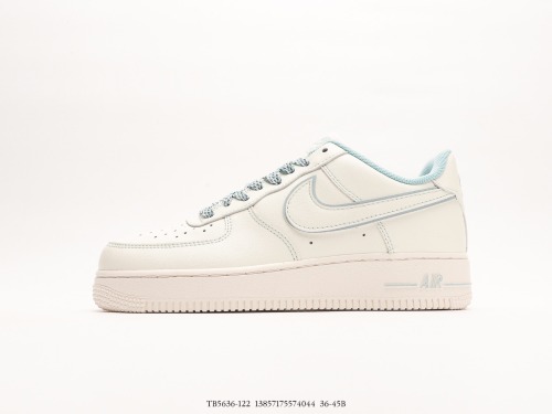 Nike Air Force 1 '07 Low Gang Sisted Board Shoes  Ice Blue  3M reflection Style:TB5636-122