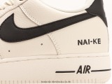 Nike Air Force 1 '07 LowNAI-KebeigeBlack Classic Low-Gang Low-Bannia Sneaker  Naike Mi White Black Hook  Style:Nike0621-922
